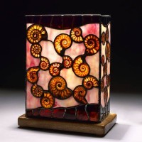 Ammonite lamp 500